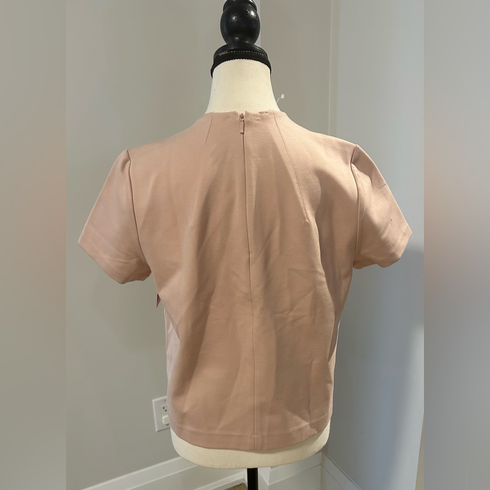 SPANX Blush Short Sleeve Structured Tee - Picture 4 of 6